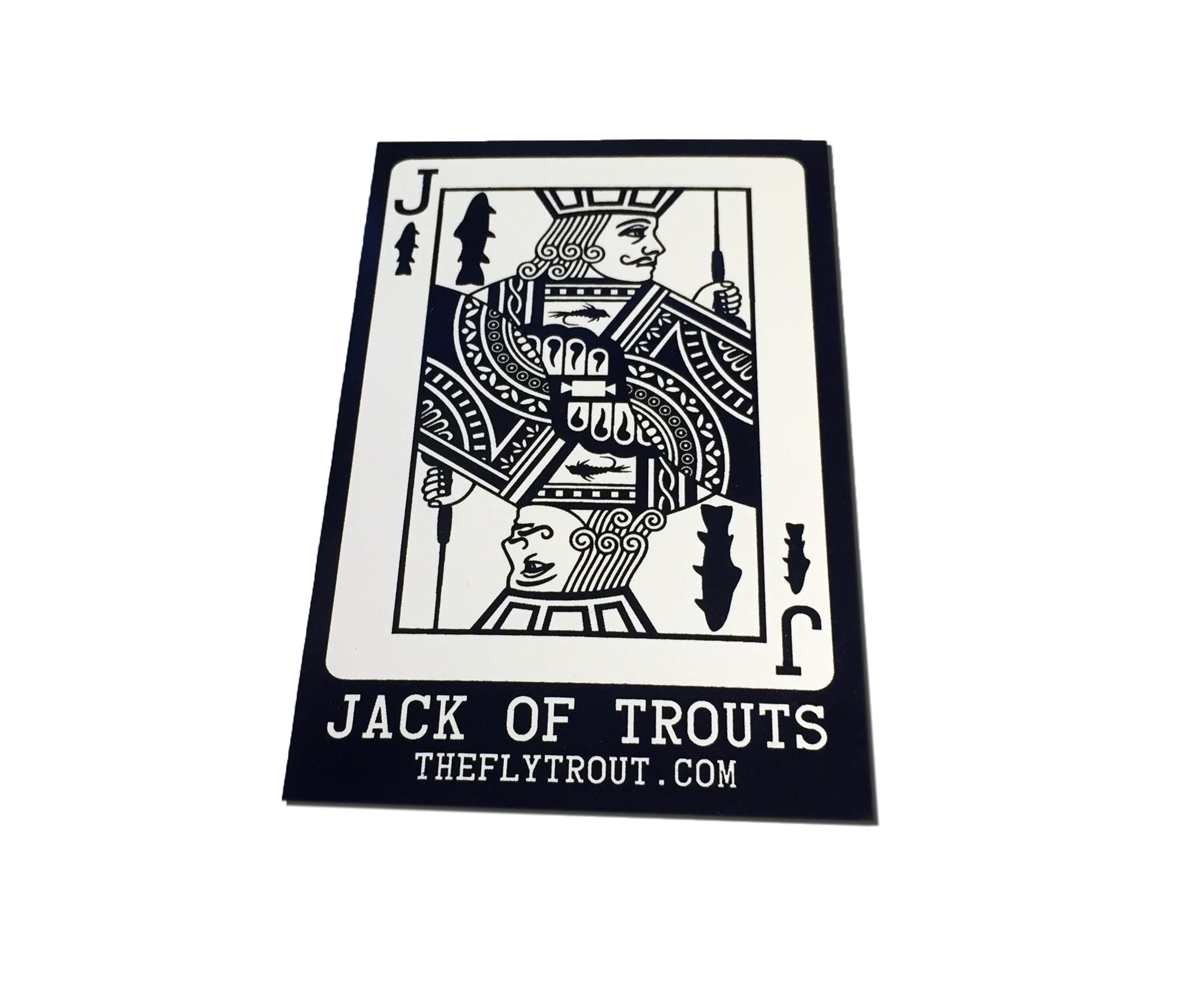 Jack of Trouts Stickers