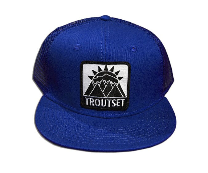 Troutset Hat - Mesh Blue
