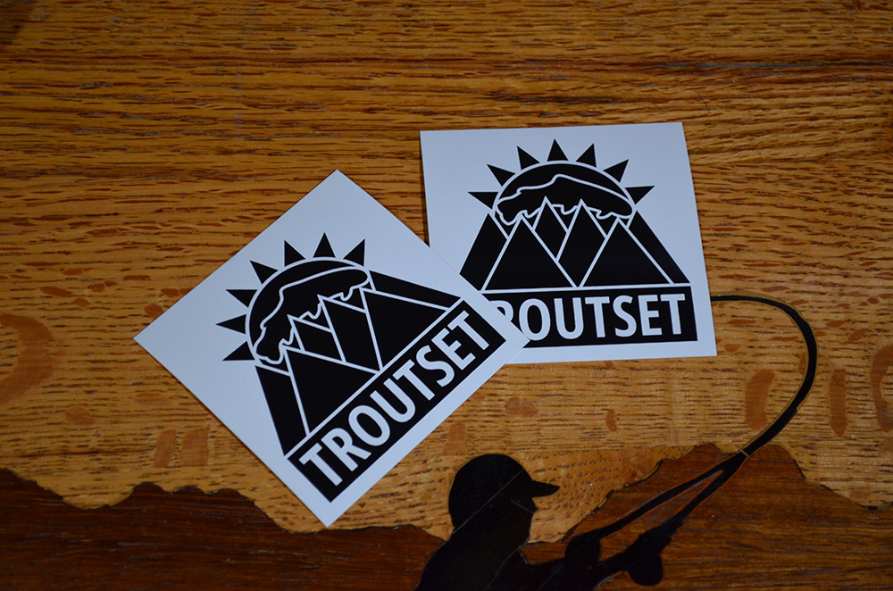 Troutset Stickers