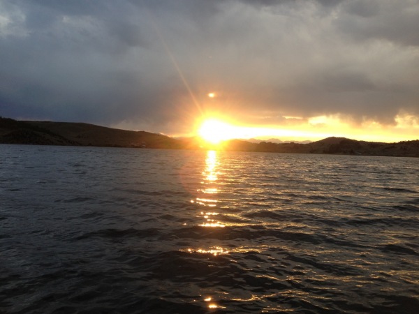 Tarryall Reservoir Sunset