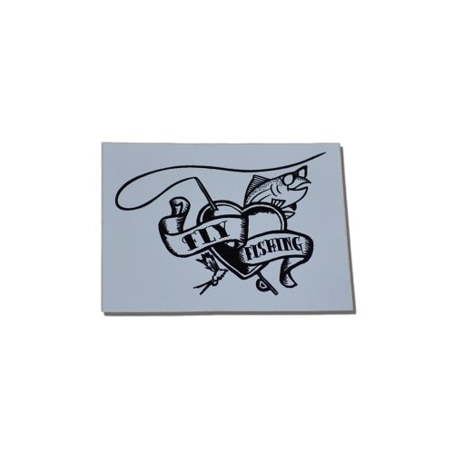Fly Fishing Love Stickers - Fly Fishing T-Shirts and Cool Fly