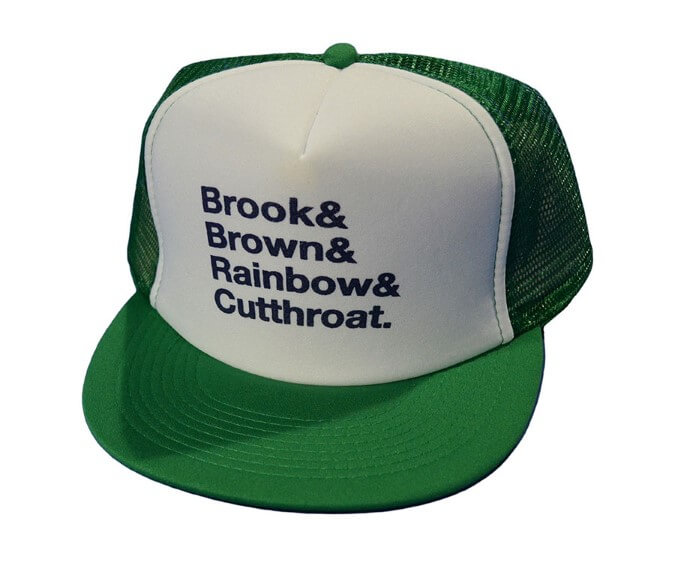 Trout Names Foam Trucker Hat