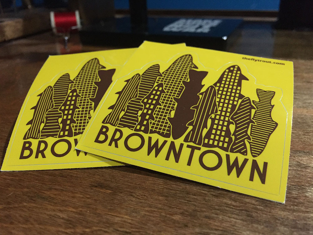 Browntown Stickers